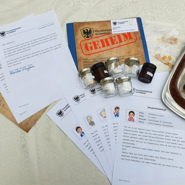 Der kranke Polizeihund und der verschwundene Zitronenkuchen