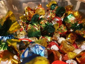 Süßigkeiten für den Adventskalender