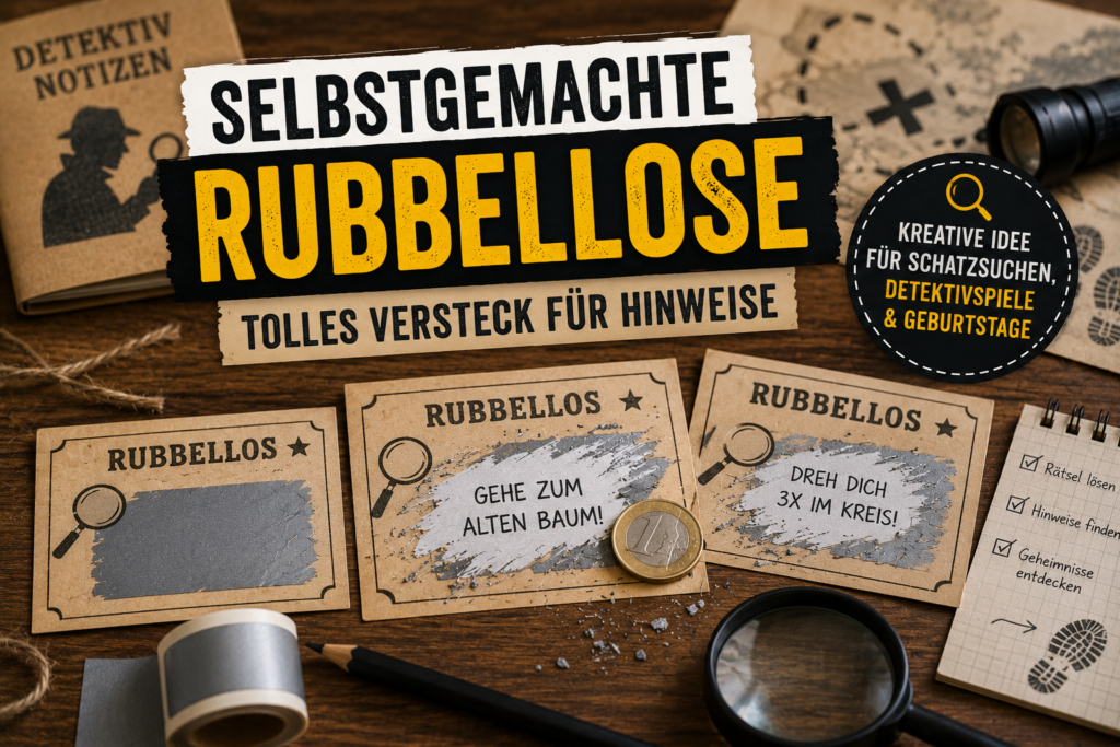 Rubbellose selber machen
