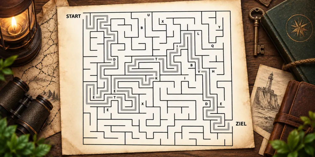 Labyrinth erstellen mit dem Labyrinth-Generator