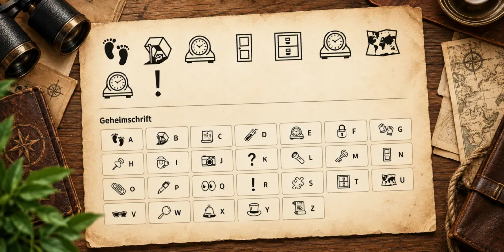 Geheimschrift erstellen mit dem Geheimschrift-Generator